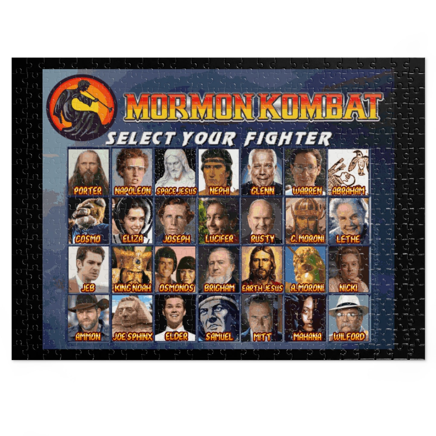 Mormon Kombat - Puzzle