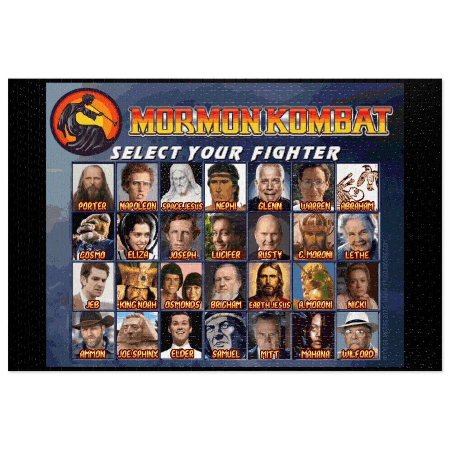 Mormon Kombat - Puzzle