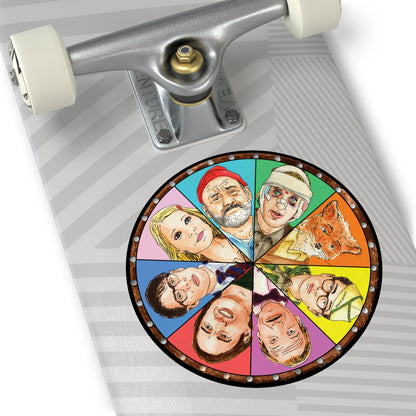 Wheel of Anderson Sticker