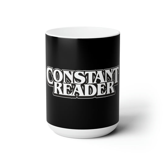 Constant Reader (black) - Ceramic Mug