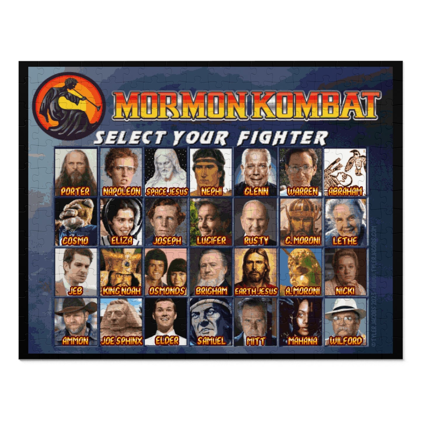 Mormon Kombat - Puzzle