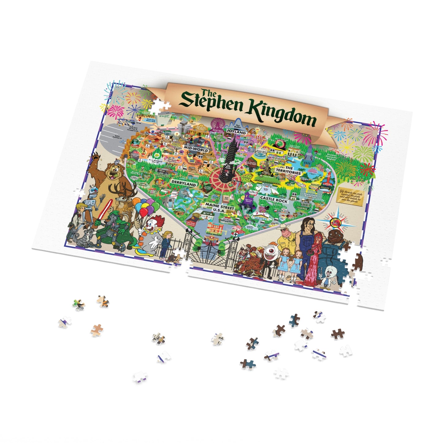 The Stephen Kingdom Map - Puzzle