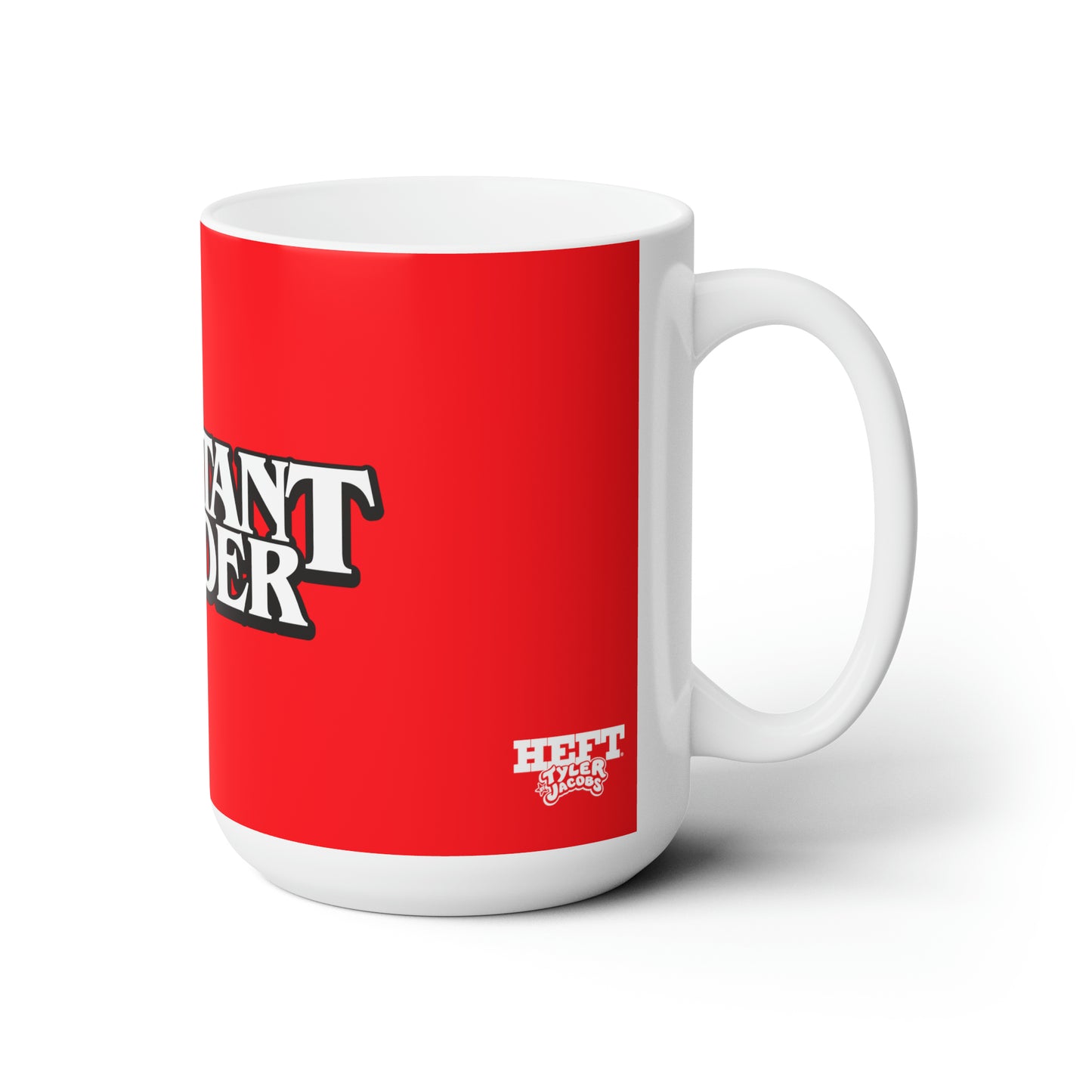 Constant Reader (red) - Ceramic Mug